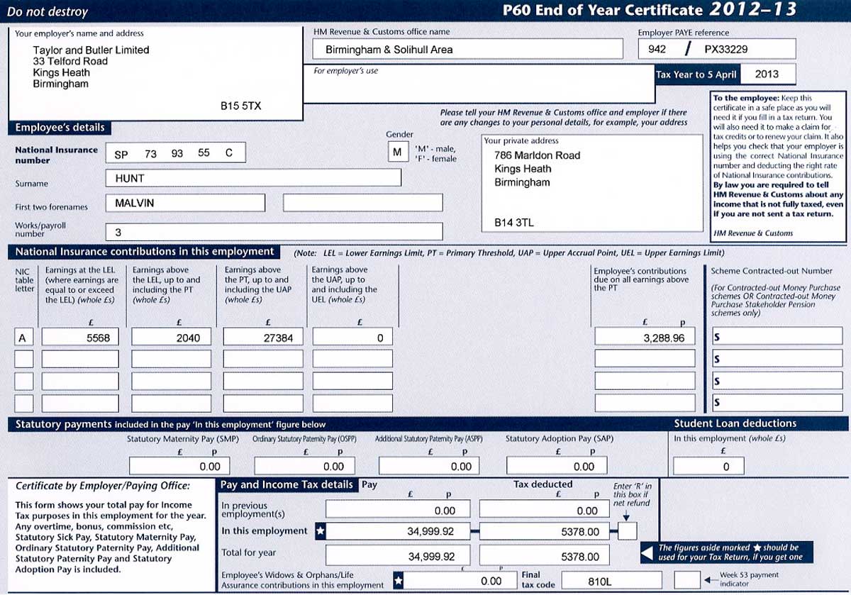 Payslip