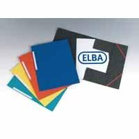 Elba 3Flap Elast Fldr Black