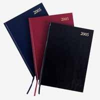 Diary A4 Day/Page 2026 Blue