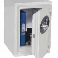 Phoenix Fire/Burgly Safe 1252 Titan Wht
