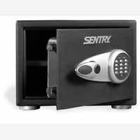 Sentry Med Electric Lock Safe Black
